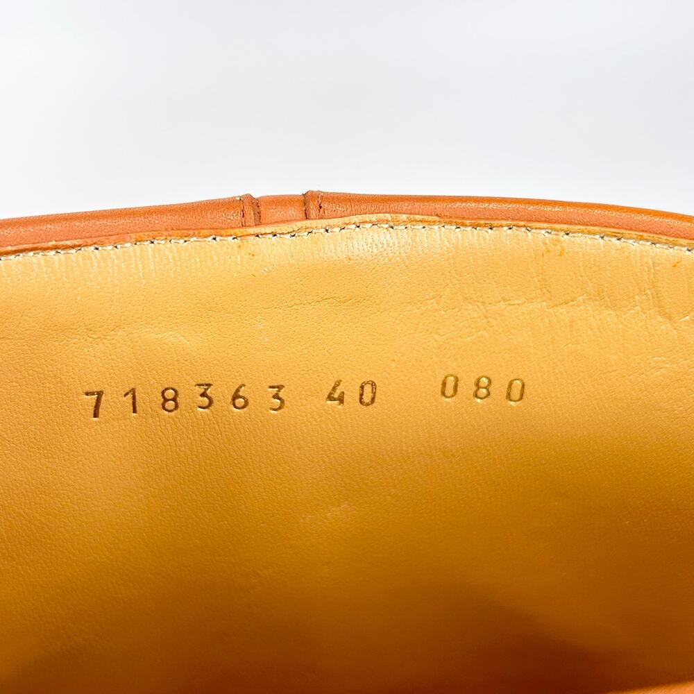 Gucci Tan Leather Ankle Boots - Picture 8 of 9